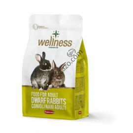 Padovan Wellness Food for Adulr Rabbits - премиум храна за мини зайци 3 кг.